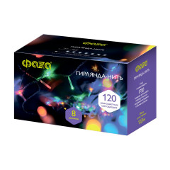 Светодиодная гирлянда ФАZA нить 230V разноцветная AC-G01-120M