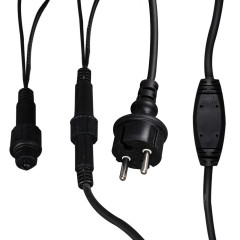 Cветодиодная гирлянда Sneha нить 230V теплый белый A-970 WW/W FLASH