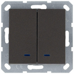 Выключатель двухклавишный Jasmart G3023NZ