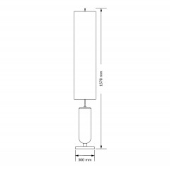 Напольный светильник KUTEK MOOD Natura NAT-LS-3(ZM)