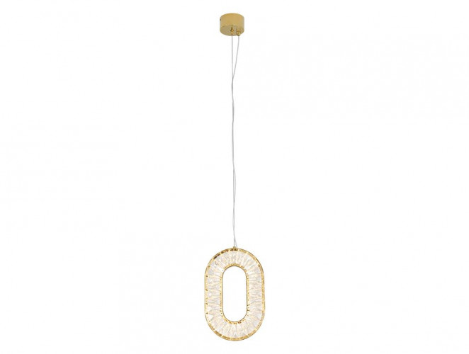 Подвесной светодиодный светильник Newport Laura 3671/S champagne gold М0070226