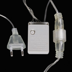 Cветодиодная гирлянда Sneha бахрома 230V синий 8 режимов A-056 BL