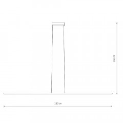 Подвесной светодиодный светильник Nowodvorski Bar Led L 10365