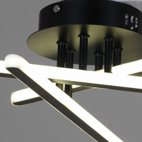 Люстра Reluce 08855-3.3-03C BK+GY