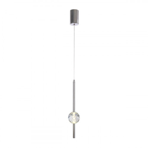 Подвесной светодиодный светильник Indigo Ciondolo 11066/1P Chrome V000171L