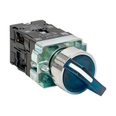 Переключатель BD21 2P c синей подстветкой 24В NO EKF PROxima xb2-bk21-b-24