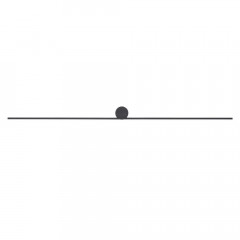 Настенный светильник Nowodvorski Spin Led M Black 10370
