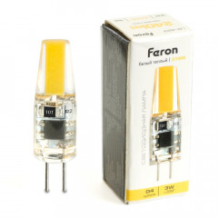 Лампа светодиодная Feron LB-423 G4 3W 230V 2700K 51167