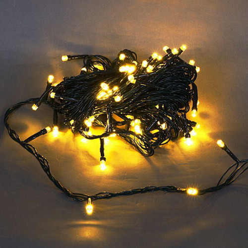 Cветодиодная гирлянда Sneha нить 230V теплый белый 8 режимов A-971 WW