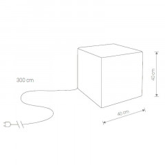 Уличный светильник Nowodvorski Cumulus Cube 8966
