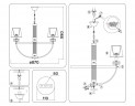 Подвесная люстра Ambrella Light High Light Classic LH71253