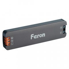 Трансформатор электронный для светодиодной ленты 300W 12V IP67 (драйвер), LB007 Feron 53145