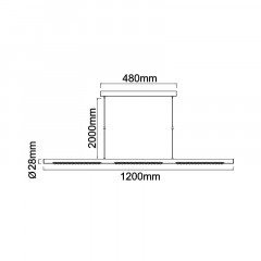 Подвесной светильник Mantra MECA 9119