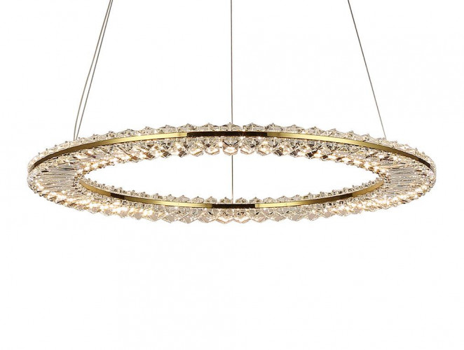 Подвесной светодиодный светильник Newport 8240 8241/600 gold new М0066845