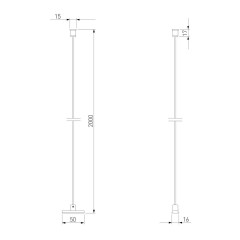Подвесной комплект Elektrostandard Titan Line 85226/00 a069729
