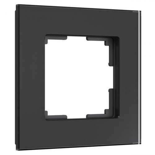 Рамка Werkel Senso на 1 пост черный, стекло soft-touch W0013108 4690389200328