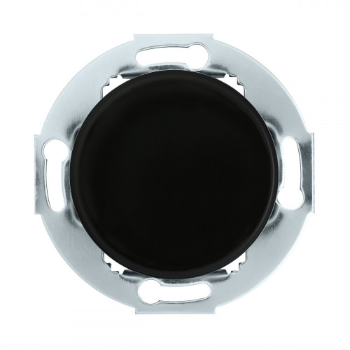 Заглушка с суппортом LK Studio Vintage Classic, Vintage Quadro черный 888608-1