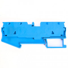 Зажим пружинный, 4-проводной проходной ЗНИ - 4.0 (JXB ST 4), синий Stekker 39972