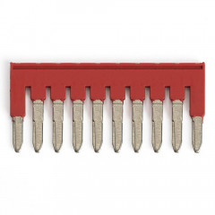 Центральная перемычка для ЗНИ самозажимных 4 мм² (JXB ST 4) 10PIN LD568-10-40 (DIY упак 20 шт),Stekker 39982