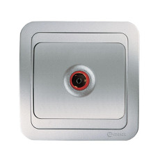 Розетка tv проходная 6 db (female) Makel Mimoza 26607