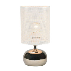 Настольная лампа Uniel UML-B307 E14 Silver/White UL-00012423