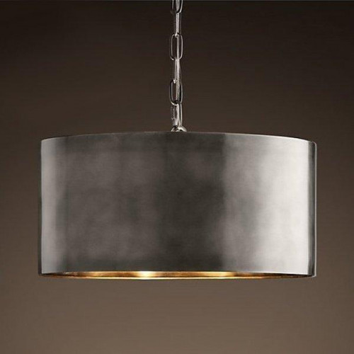 Подвесной светильник Loft-Concept RH Antiqued Metal Drum Pendant lamp 40.619-0 5775