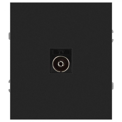 Розетка ЭРА Arktik 16-3101-05 TV одиночная антрацит Б0070468