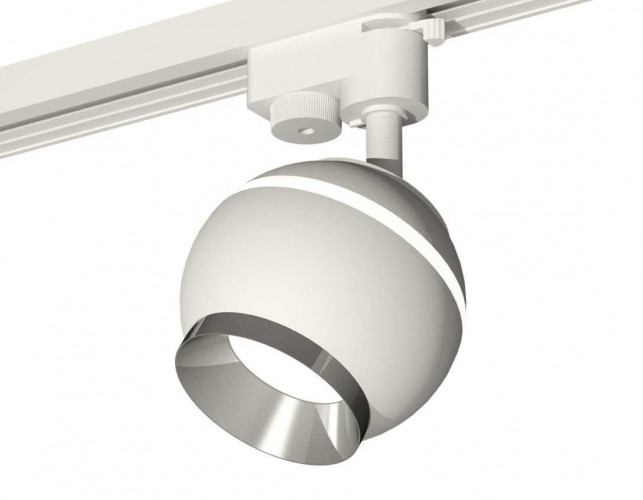 Комплект трекового светильника Ambrella light Track System XT1101021 SWH/PSL белый песок/серебро полированное (A2520, C1101, N7032)