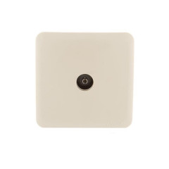 ТВ-розетка оконечная Lezard Viola кремовая 751-0300-130