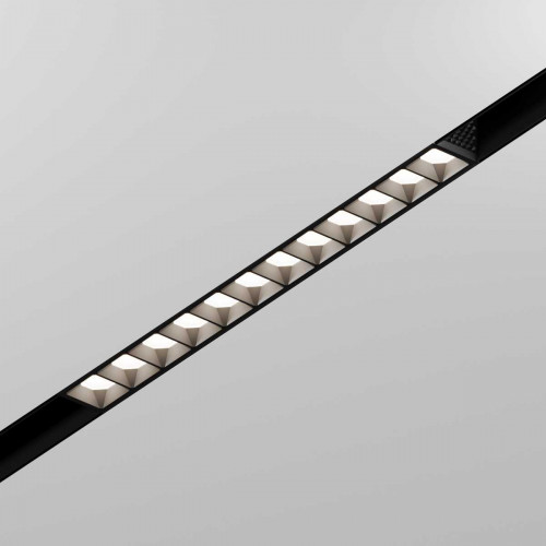 Трековый линейный светильник направленного света Hesby Lighting ElDeko ,220мм-4000К, 12Вт, черный HSBL_0147