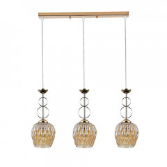 Подвесной светильник ЭкономСвет 30101/3FGD AMB