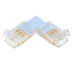 Соединитель угловой 10мм для ленты CCT SMD ленты шириной 8 мм Feron LD172 52003