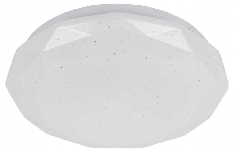 Светильник потолочный светодиодный ЭРА Классик без ДУ SPB-6 WH 24W-6,5K Slim Sparkle Б0069788