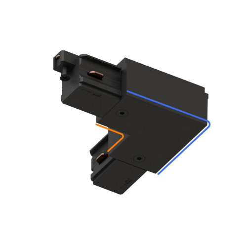 POWERLINE L-коннектор левый COMPACT черный