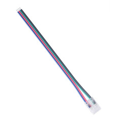 Коннектор прокалывающий 5 pin для гибкого соединения RGBW LED ленты 12мм тип COB IP20 длина провода 150мм Apeyron 09-163