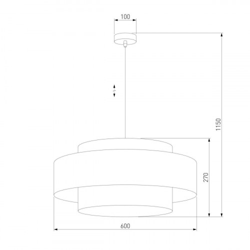 Подвесной светильник TK Lighting 4376 Calisto