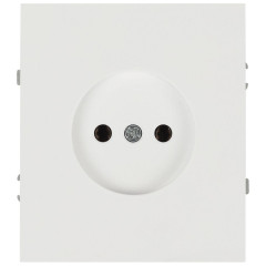 Розетка ЭРА Arktik 16-2106-08 без заземления 2P 16А-250В белый матовый Б0071680