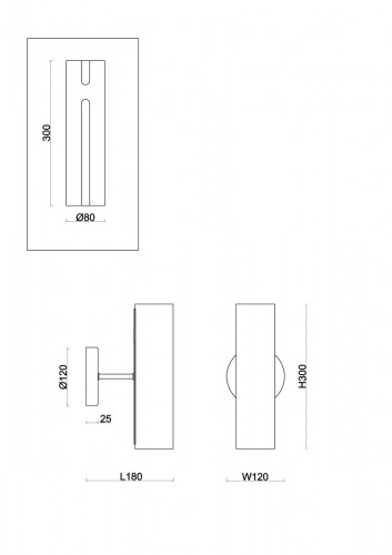 Бра Freya Fiore FR5368WL-02BS