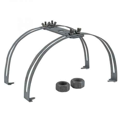 Держатель молниеприемника 1-2 метра на круглый конек двойной EKF PROxima lp-04002