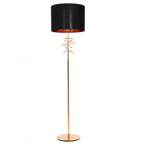 Торшер Lumina Deco Milari LDF 5530 F.GD+BK