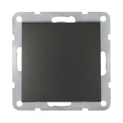 Выключатель 1-кл. LK Studio 16 A, 250 B (черный бархат) LK80, 840108-1