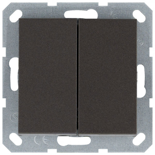 Выключатель двухклавишный Jasmart G3022Z