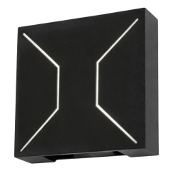 Уличный настенный светильник Uniel ULU-P32B-4W/4000K IP65 BLACK UL-00013620