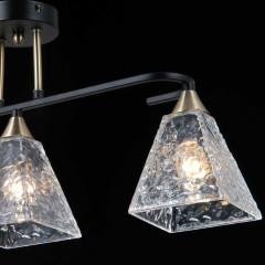 Потолочный светильник ILLUMICO IL0782-3CSQ-25 BK AB AREZZO