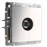 ТВ-розетка оконечная Werkel глянцевый никель W1183002 4690389158261