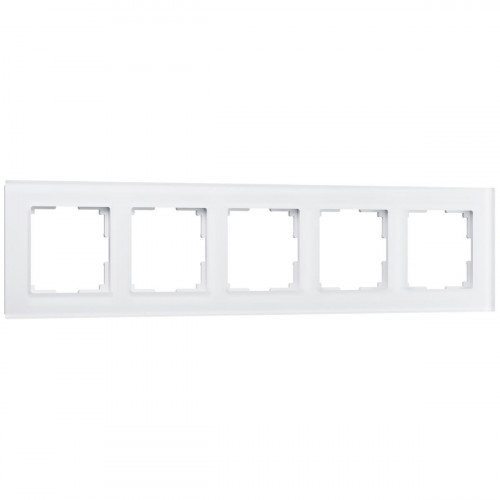 Рамка на 5 постов Werkel Favorit белый матовый W0051105 4690389160103