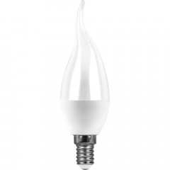 Лампа светодиодная Saffit E14 9W 6400K матовая SBC3709 55173