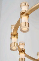 Подвесная светодиодная люстра Mizi'en Flow MZ46406S-L10