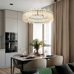 Подвесная светодиодная люстра Modelux ML.350.800 GD