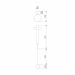 Бра Elektrostandard Orco 40112/LED a066405